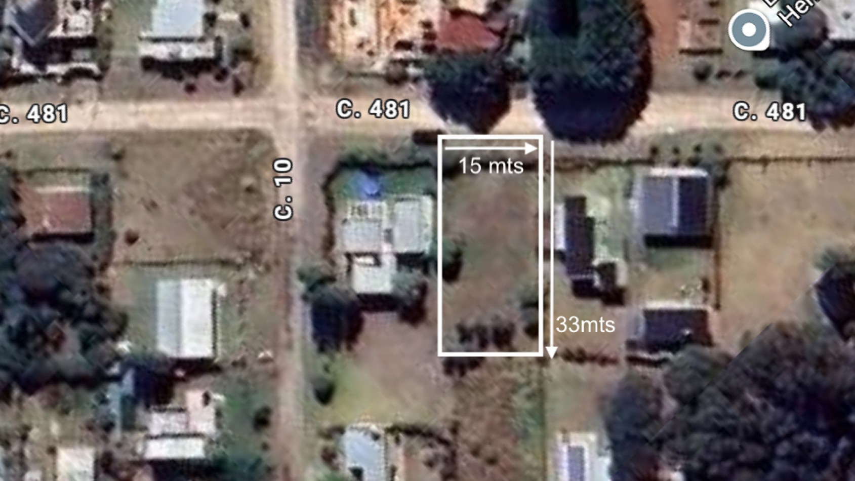 Lote en venta de 15 x 33m - Excelente Ubicacion B. Los Acantilados